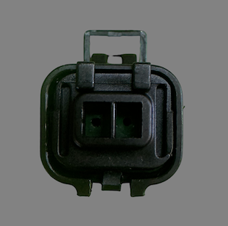 2 pin Delphi style connector suits some Mini coolant temp sensors
