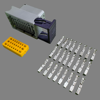 24 pin connector suits EMU Classic ECU's