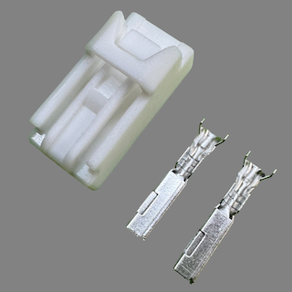 2 pin male connector suits some Toyota cigarette lighter sockets