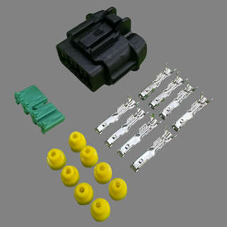 8 pin connector to suit some Nissan Skyline ignition coil harnesses and NP300 Navara headlights