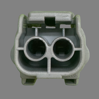 2 pin Sumitomo style connector suits Ford FG Falcon coils and RX7 and RX8 cranks angle sensor