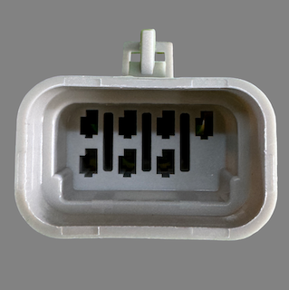 7 pin Delphi style connector suits GM/Holden LS coil sub harness coil side