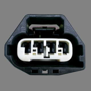 4 pin Yazaki style connector suits Ford BA Falcon DBW pedal and Ford FG Falcon MAP sensor