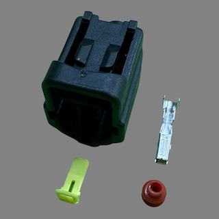 1 pin TE Connectivity style connector suits Ford Barra and Coyote oil pressure sensor