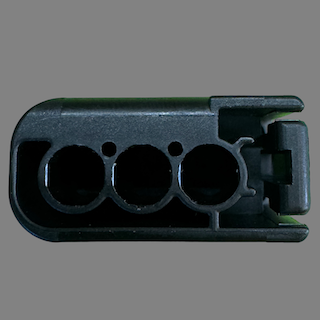 3 pin Furukawa style black connector suits some Subaru ignition coils