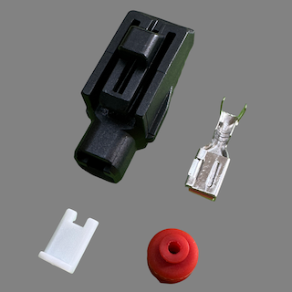 1 pin Sumitomo style connector suits some Toyota starter motors