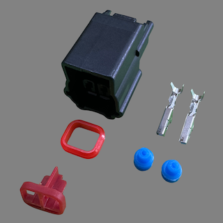 2 Pin EPC style connector suits Ford BA and BF DBW throttle bodies