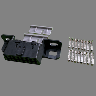 16 pin OBD port vehicle side connector