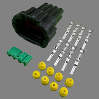 8 pin connector to suit some Nissan Skyline ignition coil harnesses and NP300 Navara headlights