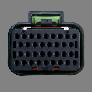 34 pin AMP style "key 2" connector