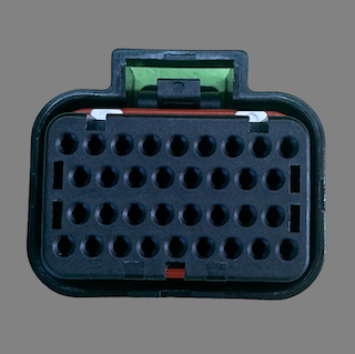 34 pin AMP style "key 1" connector