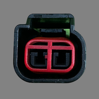 2 pin EPC style connector suits some Ford Crankshaft and Camshaft position sensors and coils