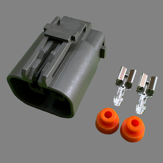 2 pin Hitachi style connector suits some alternators
