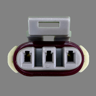 3 pin Delphi style multi-key connector suits GM crankshaft, camshaft and MAP sensors