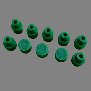 Green cavity seal plugs 10 pack