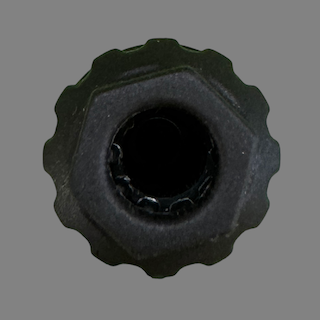 1 pin MC4 style female connector with locking tab
