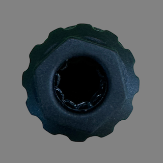 1 pin MC4 style male connector with locking tab