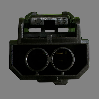 2 pin Sumitomo style left guide connector suits Ford Barra VCT Actuators