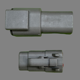 4 pin Deutsch style DTM connector set