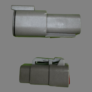 4 pin Deutsch style DTM connector set