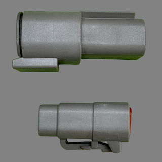 4 pin Deutsch style DTM connector set