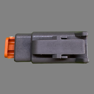 2 pin Deutsch style DTM male connector
