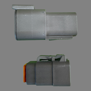 6 pin Deutsch style DTM connector set