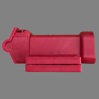 Red Anderson cover with LED suits 50a Anderson connectors