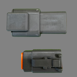 3 pin Deutsch style DTM connector set