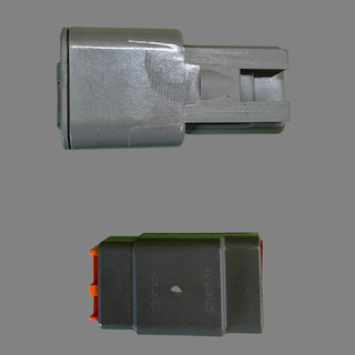 3 pin Deutsch style DTM connector set