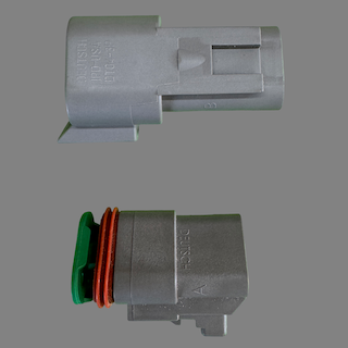 3 pin Deutsch style DT connector set