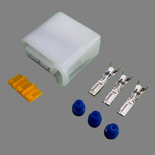 3 pin Furukawa style white connector suits some Subaru ignition coils