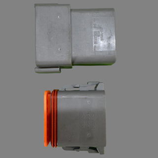 12 pin Deutsch style DT connector set
