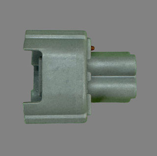 2 pin Denso style low guide connector suits some injectors and Subaru camshaft position sensor