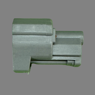 2 pin Denso style low guide connector suits some injectors and Subaru camshaft position sensor