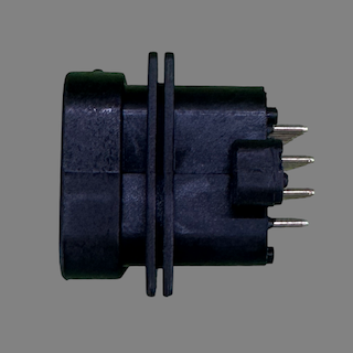 34 pin AMP style "key 1" male connector