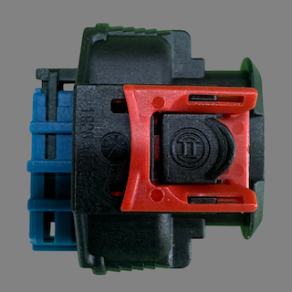 4 pin TE Connectivity style connector suits Gen 2 iBooster travel sensor