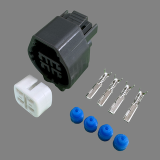 4 pin Sumitomo style connector suits some Toyota O2 sensors