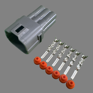 6 pin Sumitomo style male connector