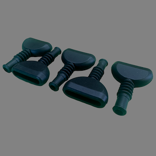 Straight rubber boot to suit 7 pin Bosch style connectors
