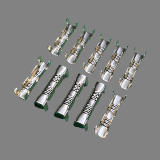 0.5mm2-1.5mm2 butt splice pack of 10