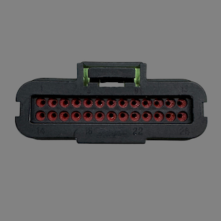 26 pin 2 row AMP style connector suits Haltech HPI6 igniter