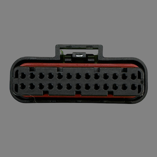 26 pin 2 row AMP style connector suits Haltech HPI6 igniter