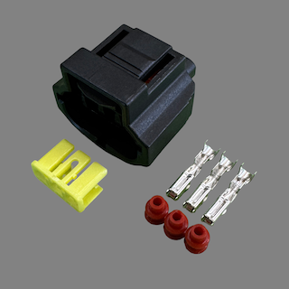 3 pin TE Connectivity style connector suits some Ford alternators and 1JZ TPS
