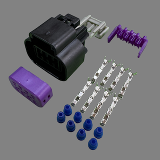 8 pin Delphi style connector suits Holden VZ GM Gen3 LS1 DBW throttle bodies