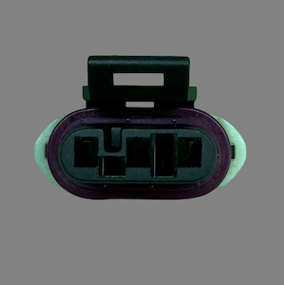 3 pin Delphi style connector suits GM LS crankshaft, camshaft and MAP sensors