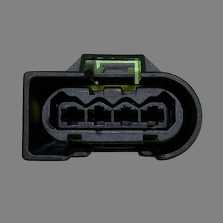 4 pin Bosch style connector suits some BMW active steering, Porsche coils and water pumps