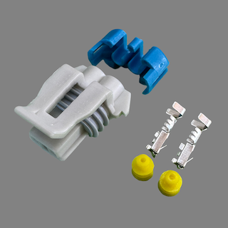2 pin Delphi style connector suits T56 reverse lockout solenoids