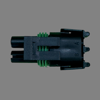 2 pin Delphi style connector suits Holden Commodore VX series 2-VY T56 reverse switch