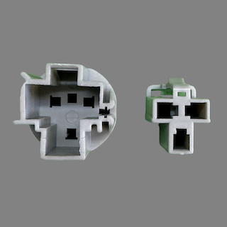 3 pin male and female connector set suits Tesla, RAM1500 and Next Gen Ranger power outlet sockets